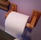Spring-Loaded Toilet Paper Holder Replacement Rod 5-inch, Wooden | Woodpeckers